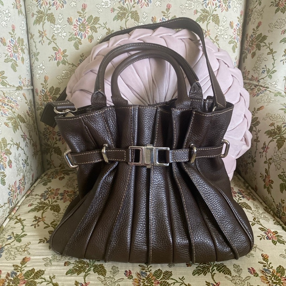 Buti Italian Leather Fortunato Tulip Bag